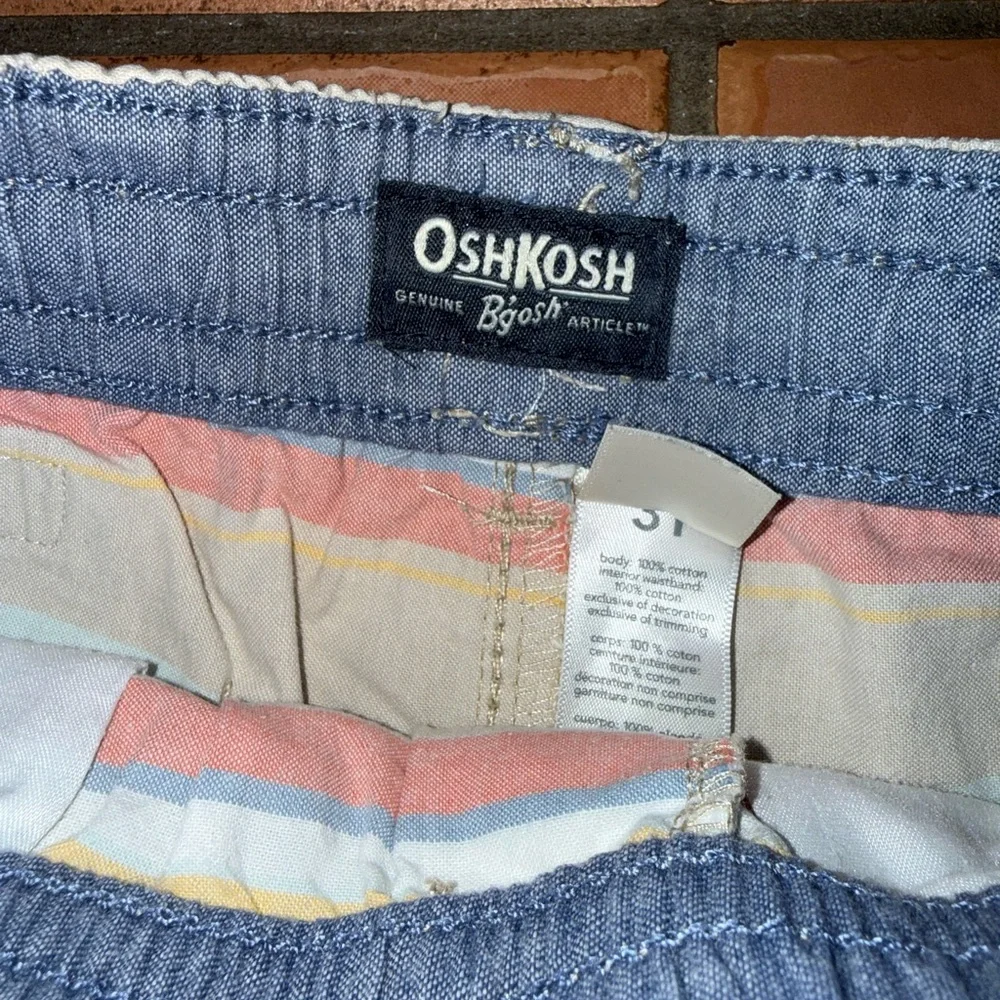 OshKosh B'gosh Multicolor Striped‎ Kids Shorts